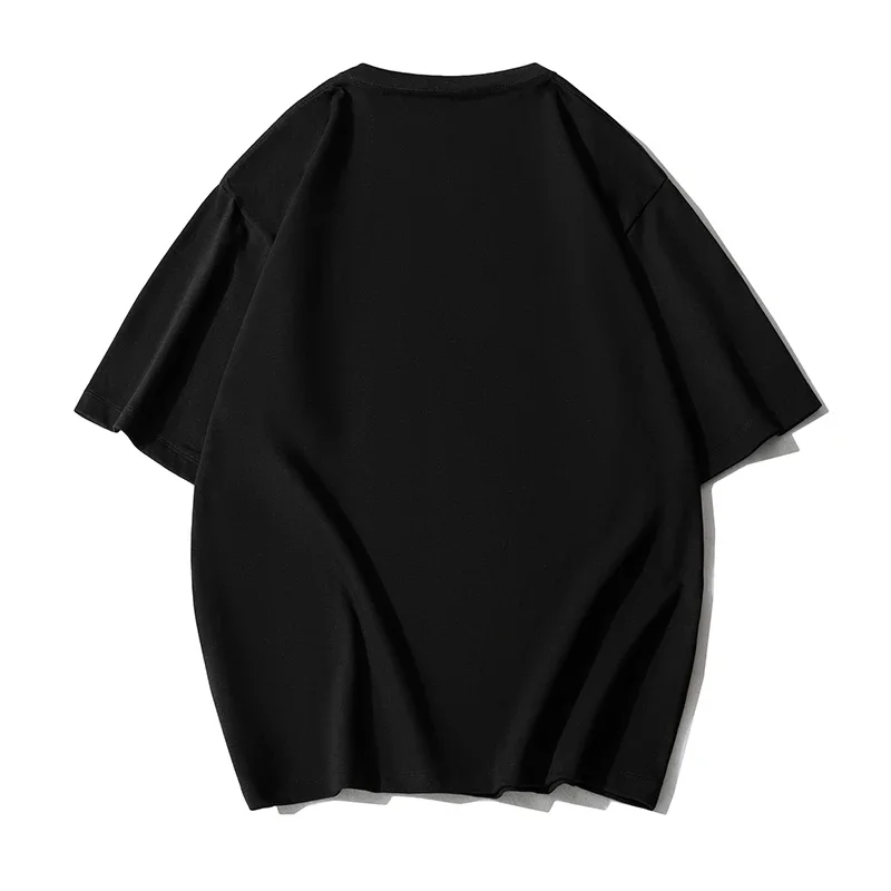 Men Plus Size Cotton T-Shirt 6XL 7XL Oversized Short-sleeved Tees 110-180kg Summer Running Gym Top Fashion Graphic Shirt Clothes