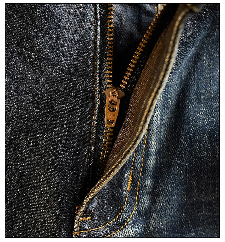 2024 New Light Luxury Jeans Men's Spring and Autumn Versatile High-End Casual Affordable Luxury Fashion Slim Trousers