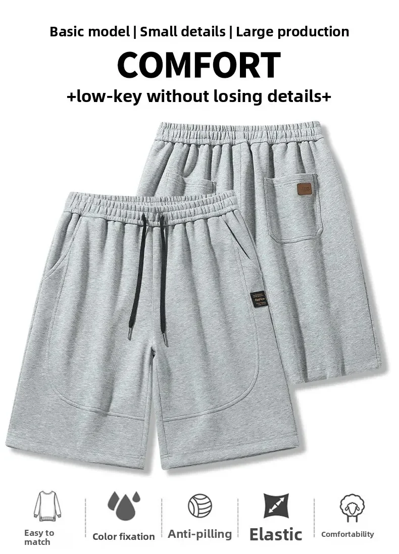 Men's Casual Cotton Shorts Plus Size 9XL 8XL 7XL Short Pants Summer Sports Beachwear Comfortable Breathable Loose Fit Trousers