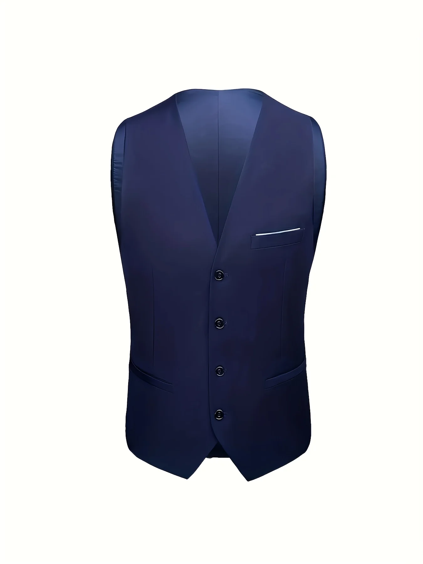 Men's Formal Suit Set Business Casual Slim Fit Tuxedo for Wedding, Long Sleeve Notch Lapel, Groom