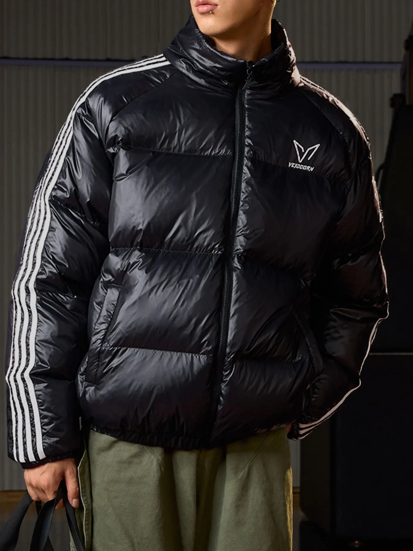 2025 High Fill Power Down Jacket Men/Women 80% White Duck Feather Winter Coat Ultra Warm Hooded Parka for Extreme Cold Weather