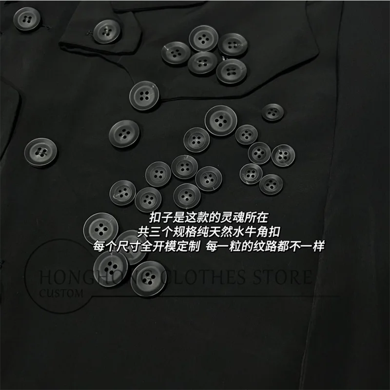 Personalized Stylish Belted Jacket for Military Uniform. Fine-Spun Material for a Professional and Classic Oversized Suit.
