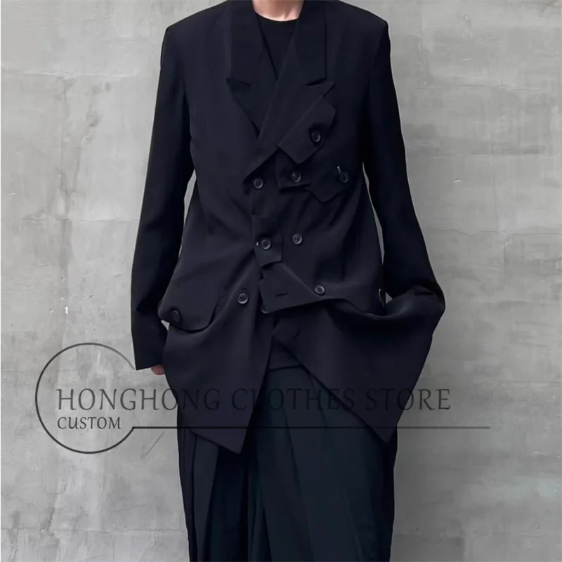 Personalized Stylish Belted Jacket for Military Uniform. Fine-Spun Material for a Professional and Classic Oversized Suit.