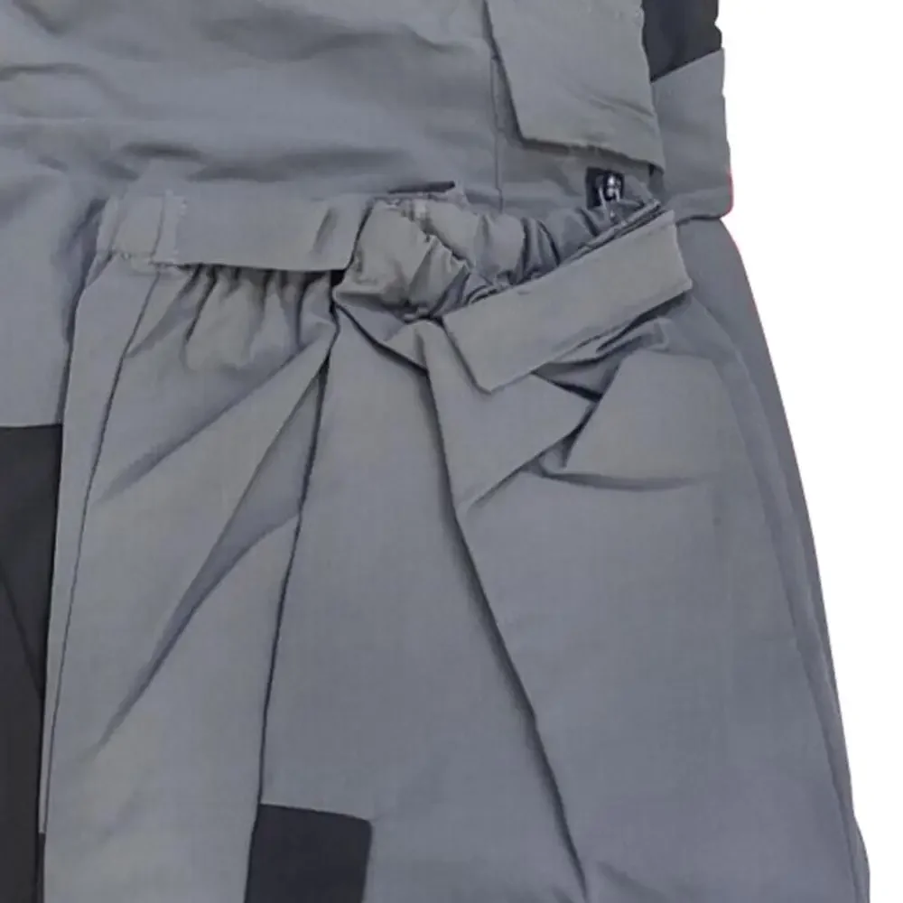 Waterproof Cargo Pants Men Summer Long Work Trousers Male Outdoor Color Block Multi Pockets Sports Camping Fishing Pant