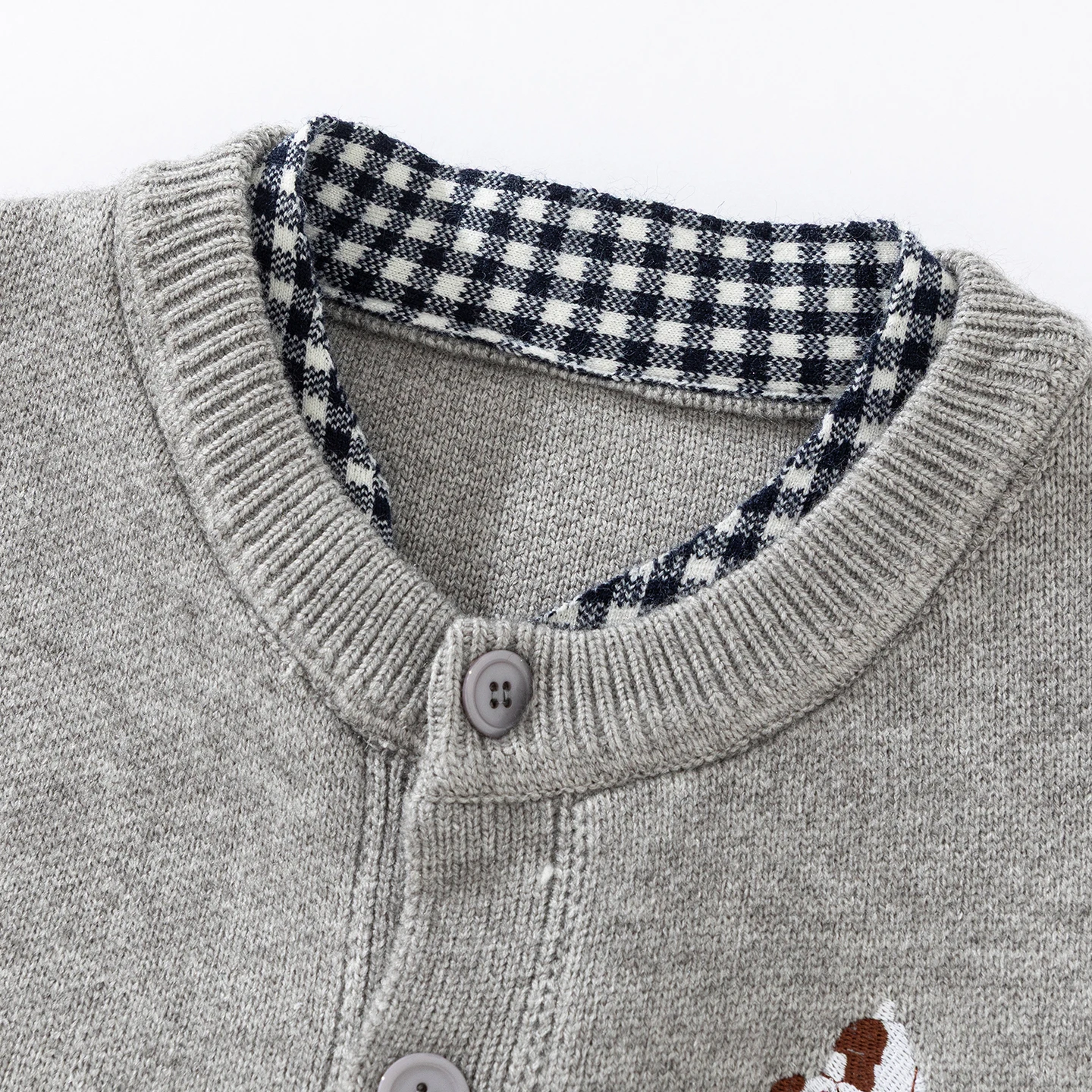 Men's Autumn Winter Knitted Cardigan Single Breasted Embroidered Warm Sweater Jacket Fashionable and Trendy Brand Men's Clothing