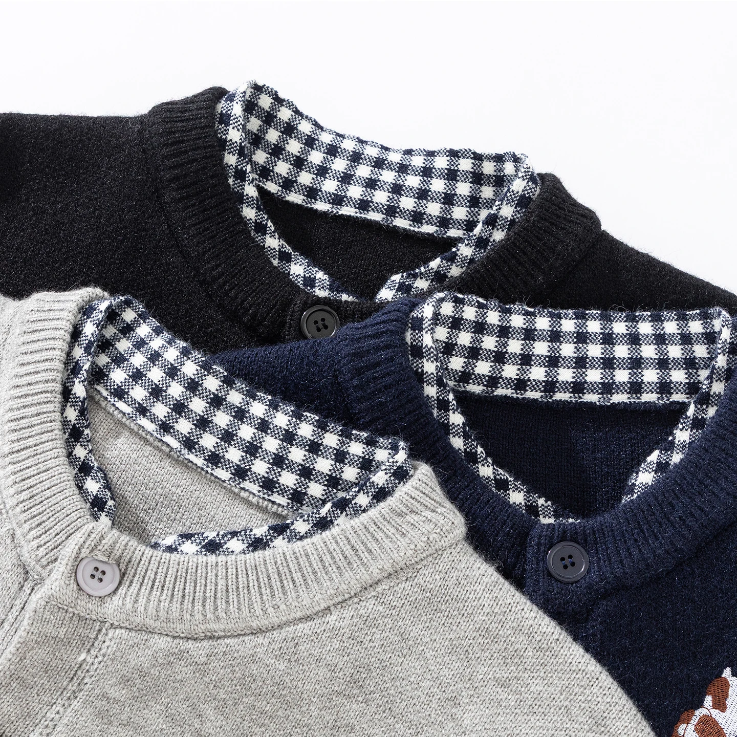 Men's Autumn Winter Knitted Cardigan Single Breasted Embroidered Warm Sweater Jacket Fashionable and Trendy Brand Men's Clothing