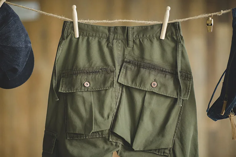 Maden Tactical Cargo Pants Green Multi-pocket Breathable Trousers Consuls Commando Training Trousers Techwear for Men's Pants