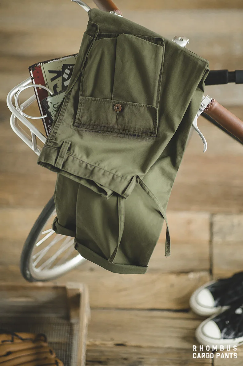 Maden Tactical Cargo Pants Green Multi-pocket Breathable Trousers Consuls Commando Training Trousers Techwear for Men's Pants