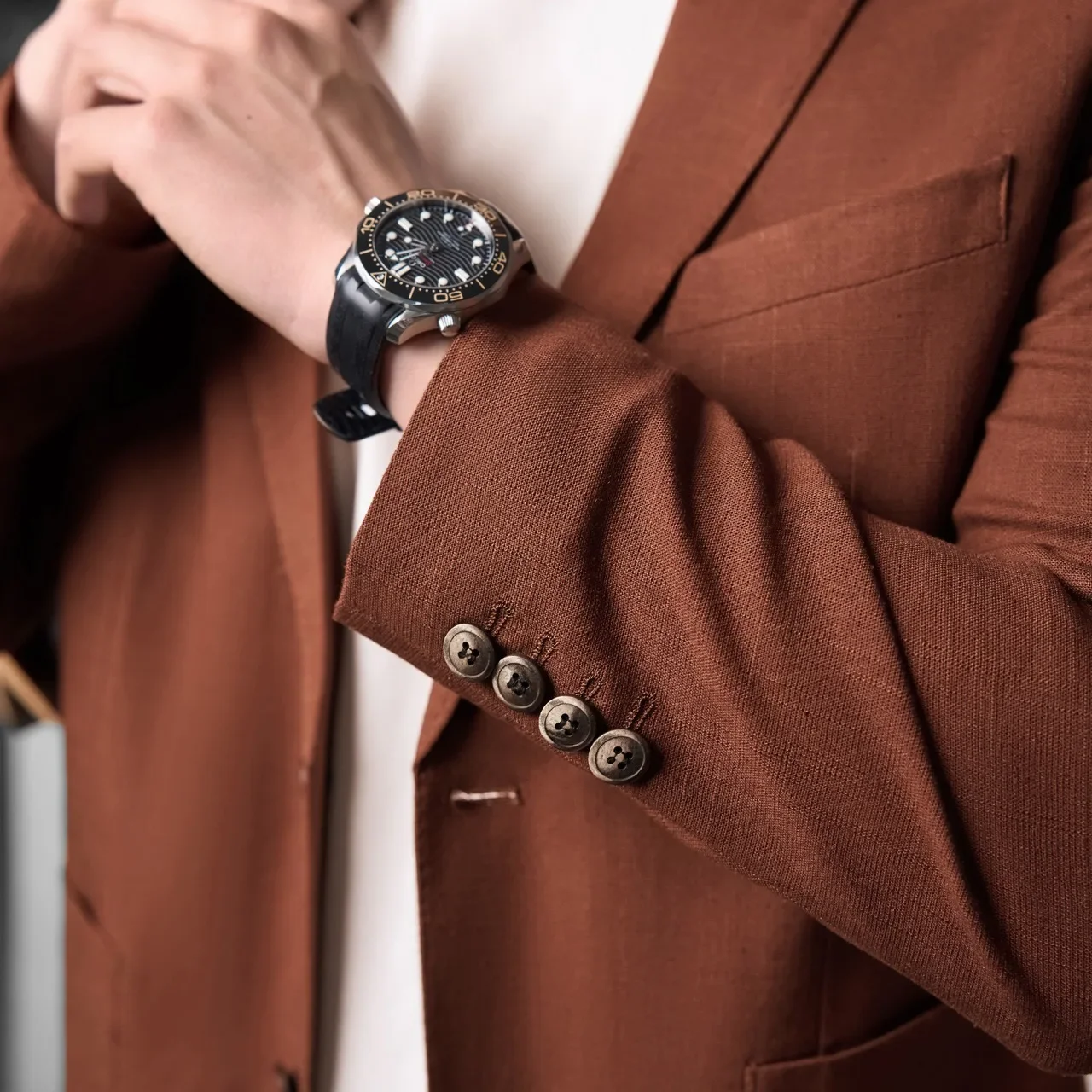 Mens Linen Blazer Unstructured Summer Jacket Quiet Luxury Smart Casual Lightweight Resort Wear Breathable Cooling Lyocell Coat