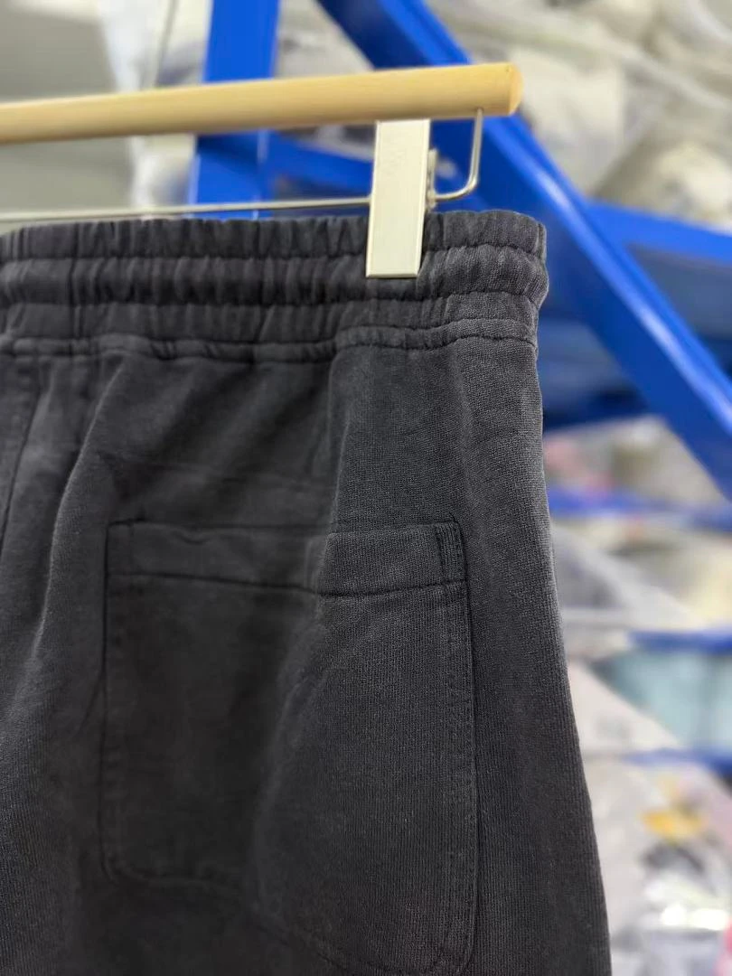 New Arrival Black Oversize Paly Pants Men Women Best Quality Washing Printing Casual Trousers