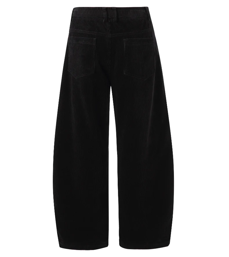 Men Corduroy Wide Leg Straight Pants Japan Korean Streetwear Fashion Loose Casual Vintage Stripe Cargo Trousers Man Harem Pant