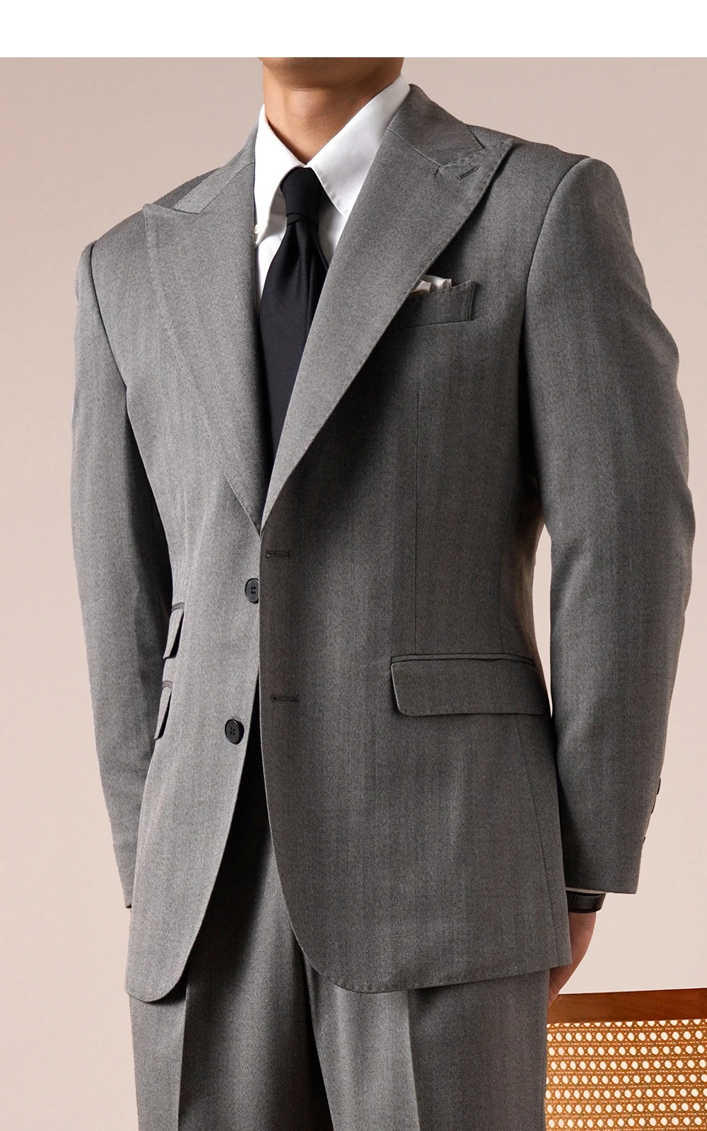 2025 Grooms Suit Herringbone Suit Men Business Commuting Casual Men Suit Business Tuxedos Slim Fit Ternos Masculino Smoking Uomo