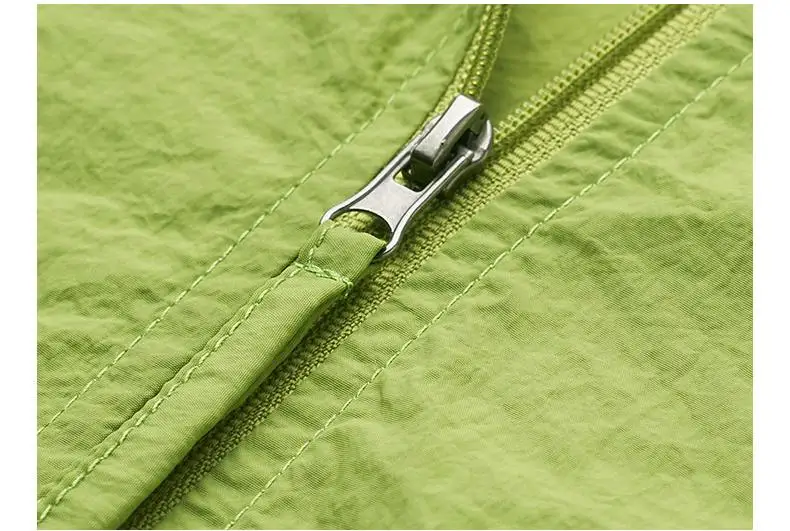 UPF50+ UV Protection Skin Coats Men/Women Unisex Summer Windbreaker Lightweight Windshield UV Hood Jacket Plus Size 5XL 6XL
