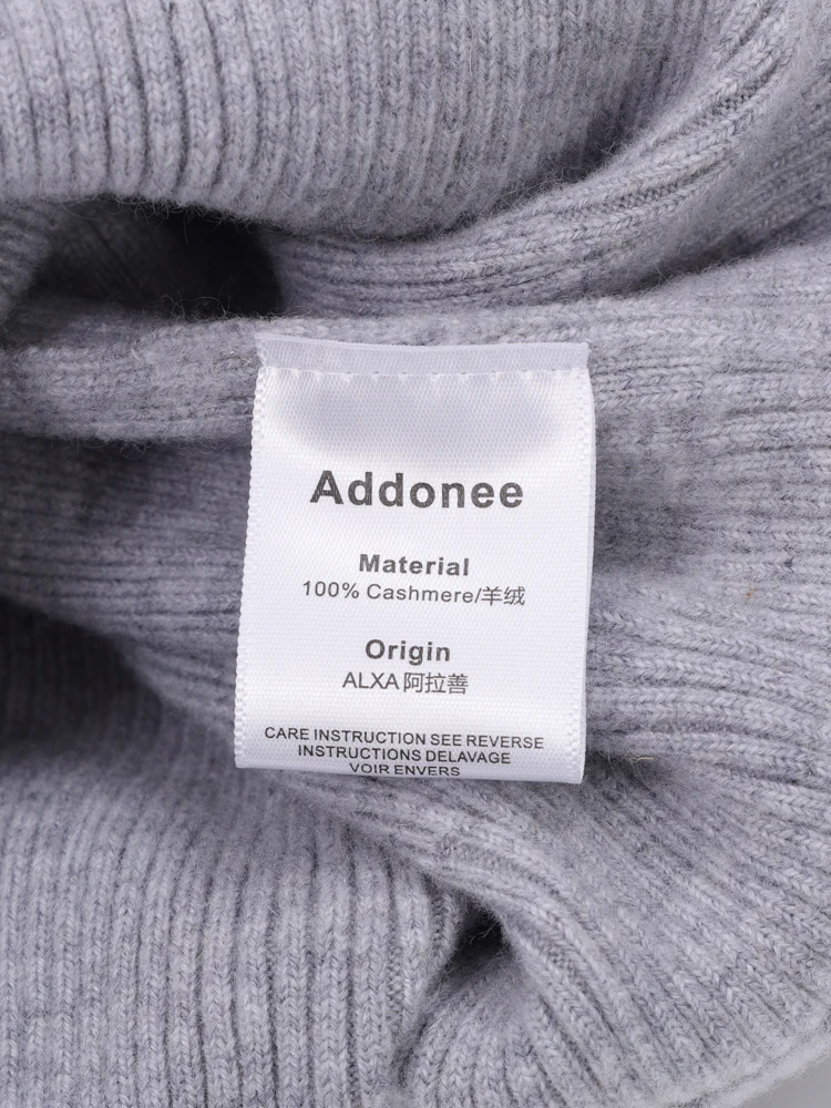 Turtleneck 100% Cashmere Sweater Men Pullover Knitwear Basic Style Autumn Winter Clothes High-end Soft Business Office Tops