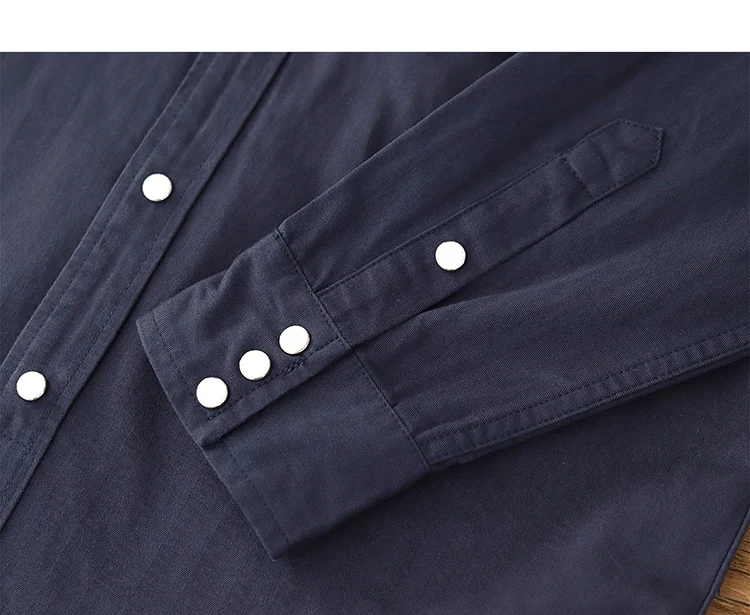 Cargo shirt men long sleeve May Khaki American vintage fit tough guy Spring and autumn with a casual shirt jacket