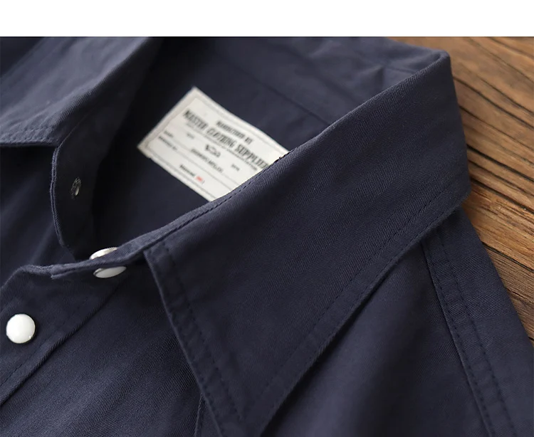 Cargo shirt men long sleeve May Khaki American vintage fit tough guy Spring and autumn with a casual shirt jacket