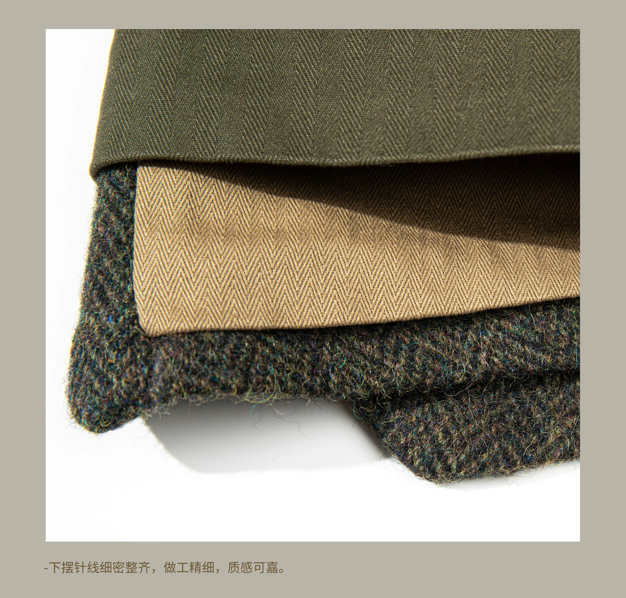 MJ-0004B 100% Wool Vintage Stylish Waistcoat 560 GSM Mens Casual Tweed Vest Red Tornado