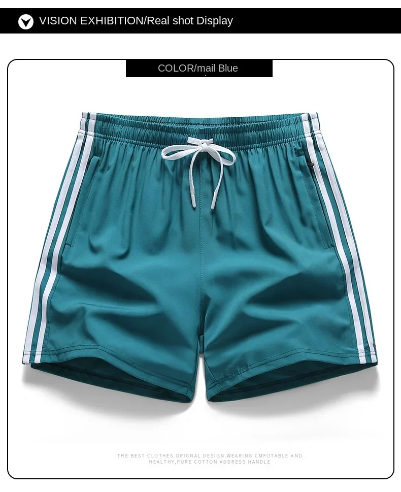 M-8XL Summer Shorts for Man Plus Size 40kg-140kg Fashion Casual Short Pants Big Size Mens Boys Swimming Fitness Sports Trousers