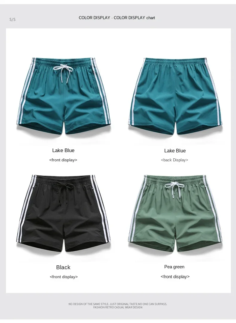 M-8XL Summer Shorts for Man Plus Size 40kg-140kg Fashion Casual Short Pants Big Size Mens Boys Swimming Fitness Sports Trousers