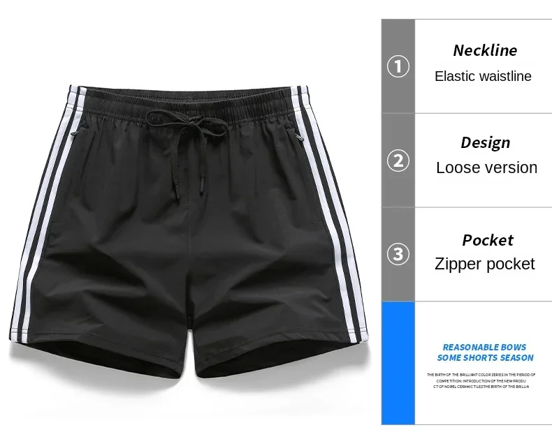 M-8XL Summer Shorts for Man Plus Size 40kg-140kg Fashion Casual Short Pants Big Size Mens Boys Swimming Fitness Sports Trousers