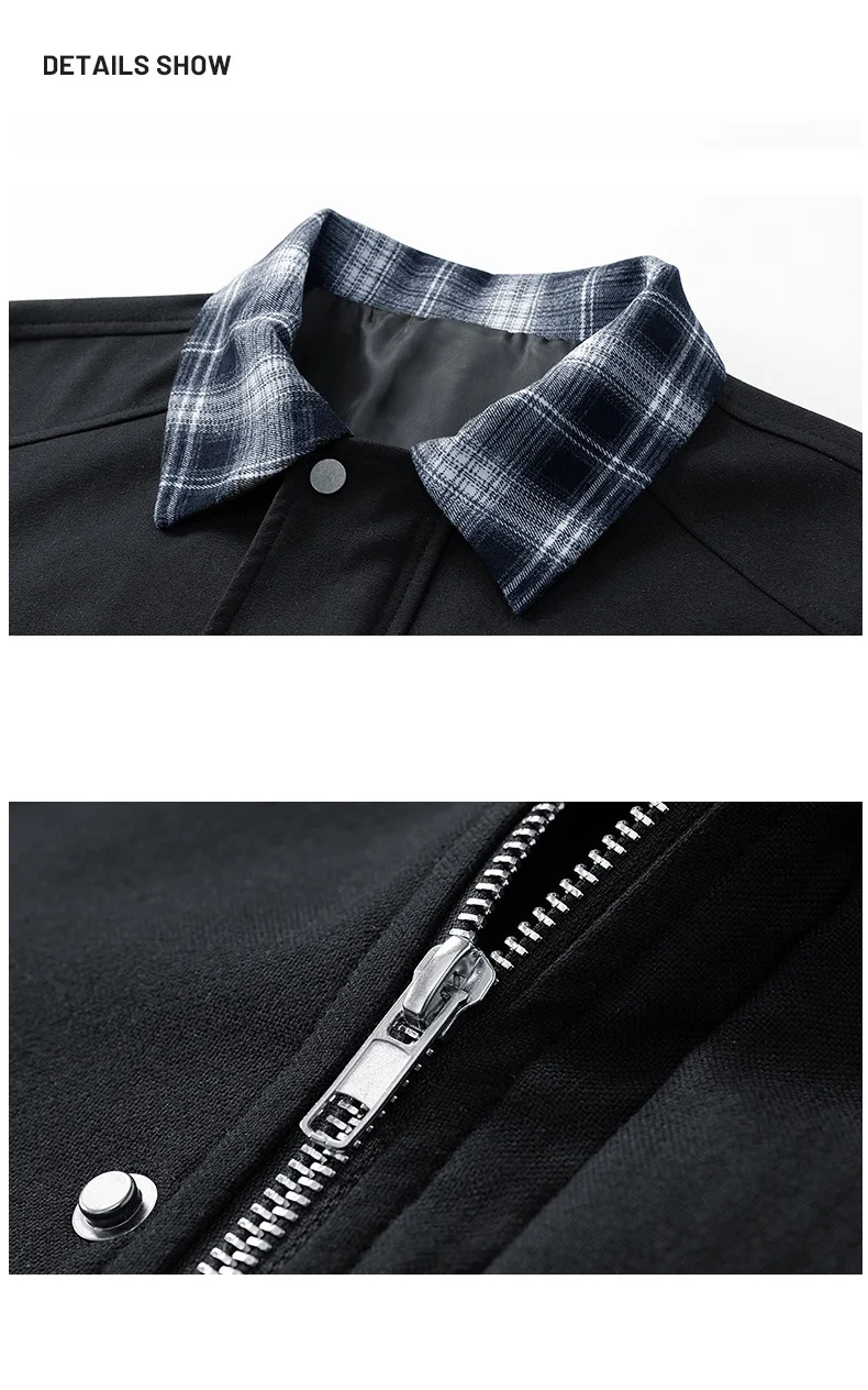 Big & Tall 8XL Mid-Length Trench Coat Oversized Casual Long Jacket Outerwear Korean Fashion Mens Jacket Autumn Winter Coats