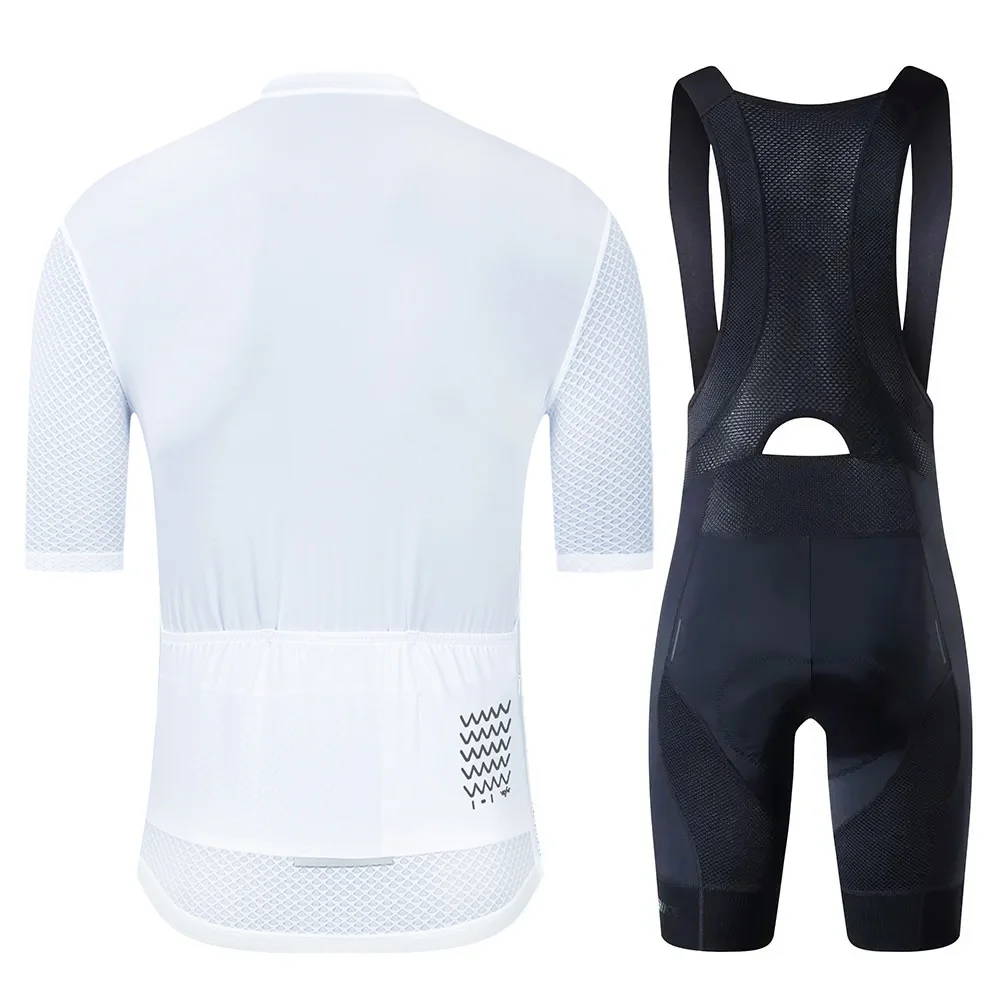 YKYWBIKE Men's Cycling Jersey Set Cycling Bib Shorts Classic MTB Kit Breathable Bike Clothes Bicycle Maillot Cycling Clothing