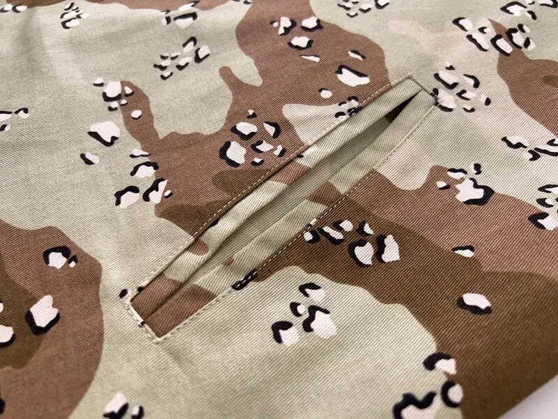 Gallery Dept New Word Print Desert Camouflage Khaki Zip Coach Jacket