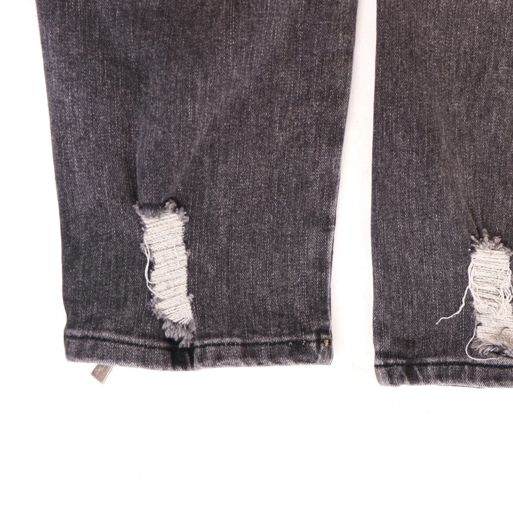 Y2k Baggy Denim Embroidery Hiphop Rock Revivals Jeans Street Style Retro Distressed Streetwear Clothing Men’s Zipper Cuffs Jeans