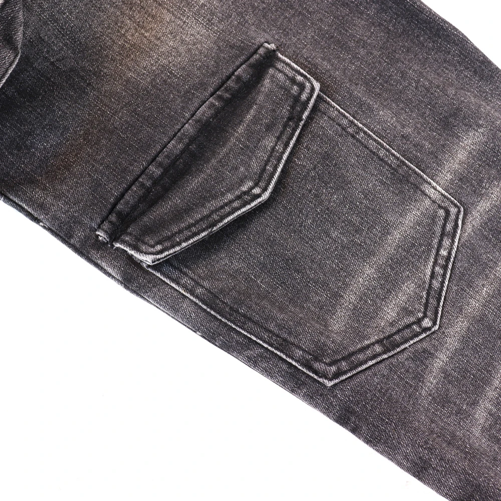 Y2k Baggy Denim Embroidery Hiphop Rock Revivals Jeans Street Style Retro Distressed Streetwear Clothing Men’s Zipper Cuffs Jeans