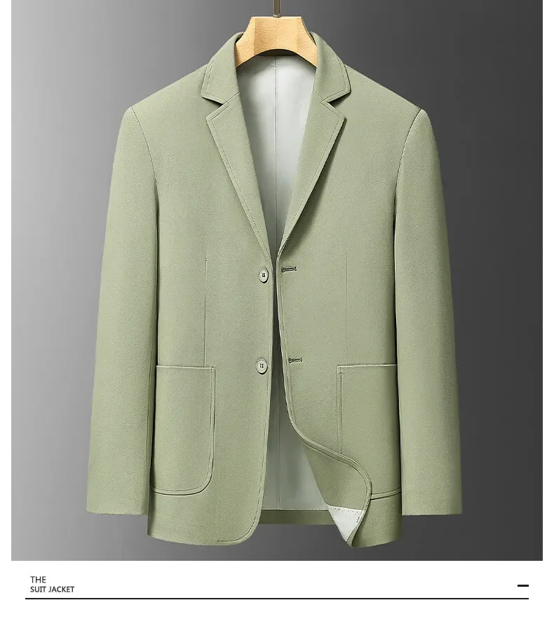 Blazer Outdoor Men's Casual, Fashionable, Sporty, Slimming, Trendy British Style, Versatile Business Gentleman Wedding Blazer