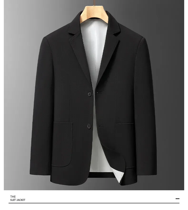 Blazer Outdoor Men's Casual, Fashionable, Sporty, Slimming, Trendy British Style, Versatile Business Gentleman Wedding Blazer