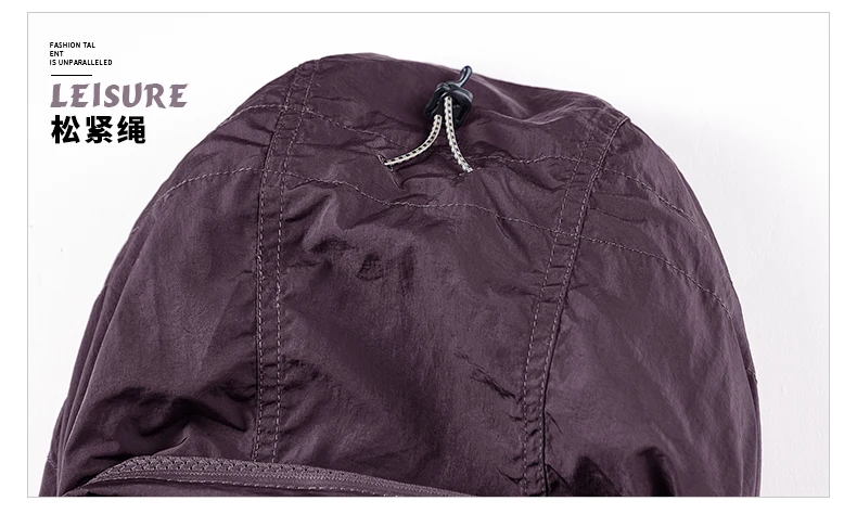 Jacket Men's Spring Autumn New Men Jacket Solid Color Hooded Jackets Casual Coat Men's Business Coats Size M-7XL 8XL Hat Detacha