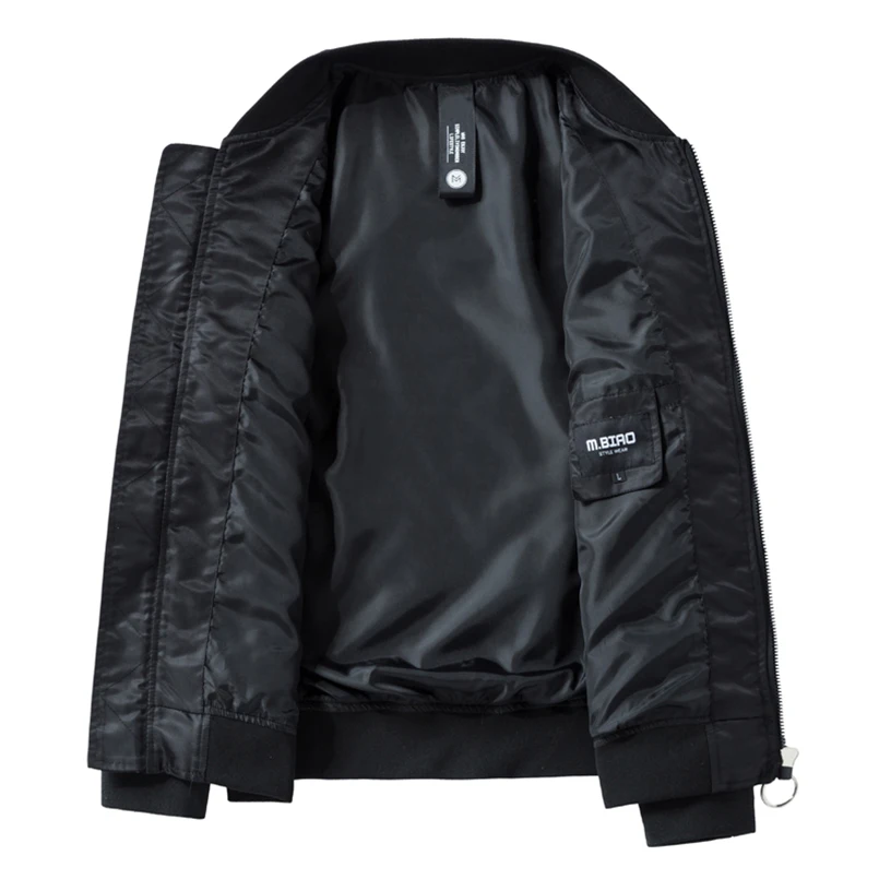 Spring MA1 Bomber Jacket Men Military Oversize Windbreak Flight Pilot Coat Male Streetwear Varsity Clothes Outerwears WinterA1