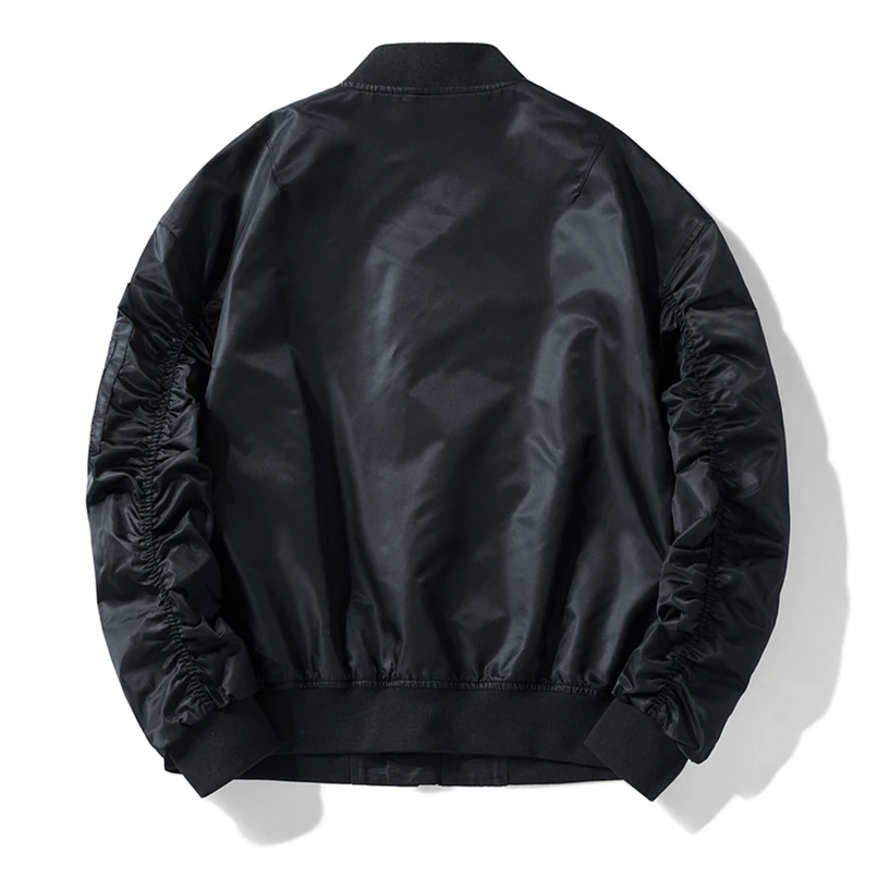 Spring MA1 Bomber Jacket Men Military Oversize Windbreak Flight Pilot Coat Male Streetwear Varsity Clothes Outerwears WinterA1