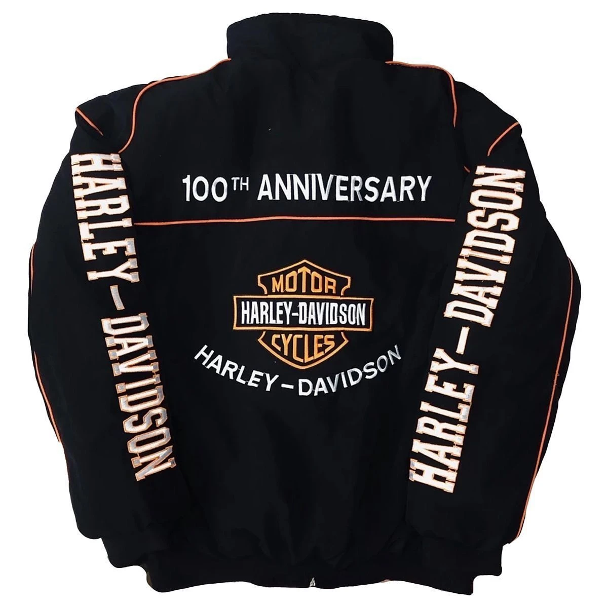 Harley Davidson Man Racing Jacket Autumn Winter Embroidery Thick Coat Outdoor Keep Warm Lady Motorcycle Cycling Uniform Jacket