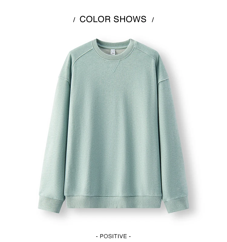 Semir Pullover Men Solid Color Simple Versatile 2025 New Spring Long Sleeve Top Casual Round Neck Top