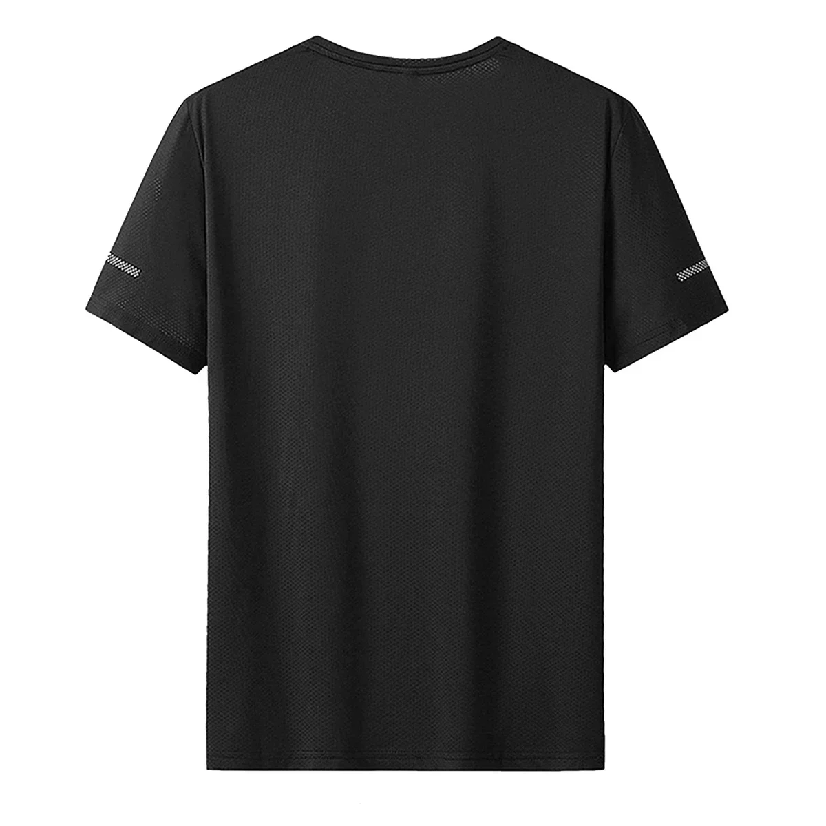 Men Plus Size T Shirts 6XL 7XL Large Size Quick Dry Short Sleeve T Shirt Loose Fit Gym Fitness Trainer Running Sportswear Tee