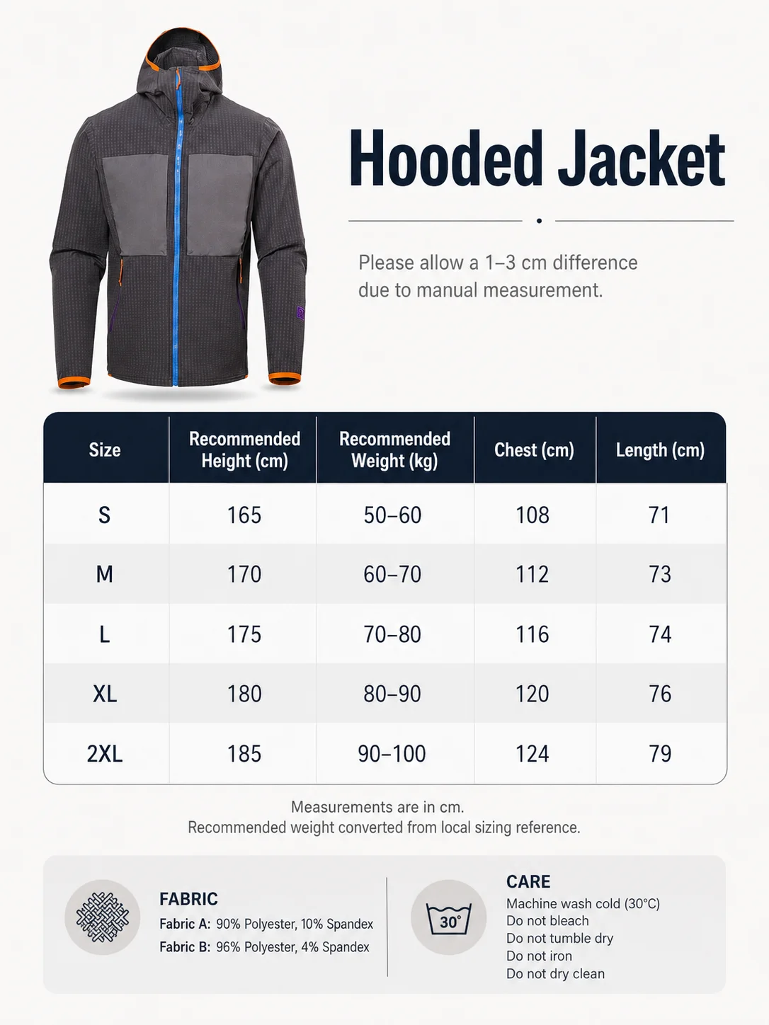 Men's Techwear Windbreaker Lightweight Hooded Outdoor Jacket Water Resistant Gorpcore Spring Coat Tactical Streetwear Outwear
