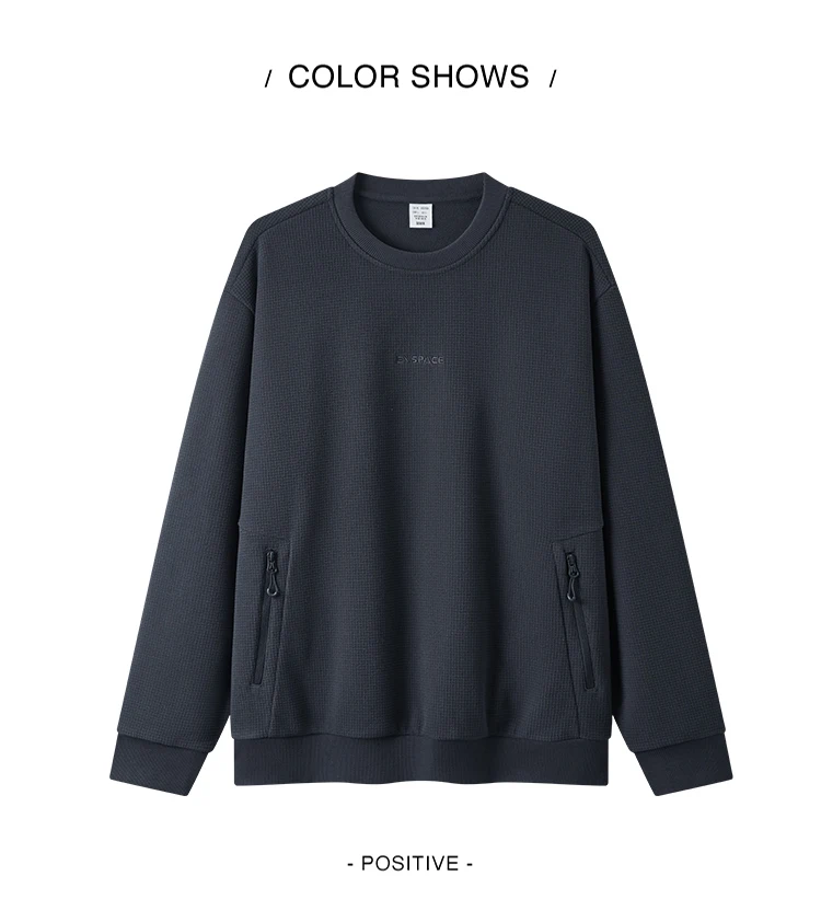 Semir Men Sweatshirt Warm Insulation 2026 Winter Everyday Wear Soft Comfort Casual Style Clean Silhouette Daily Wardrobe