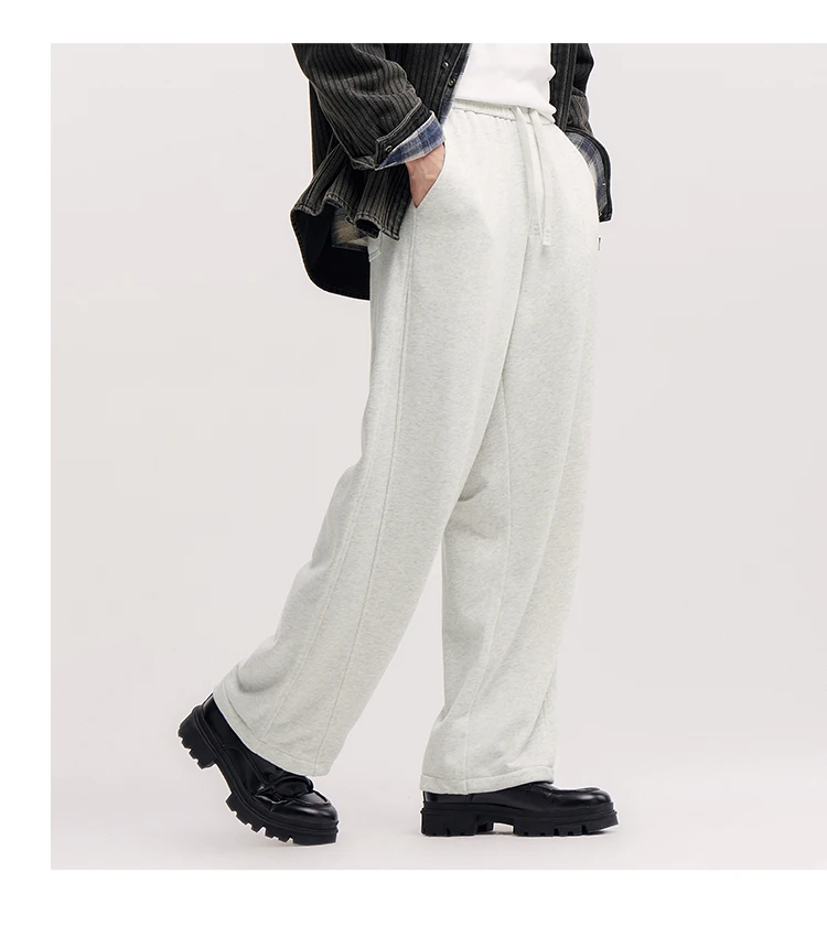 Semir Casual Trousers Men 2025 New Spring Straight Tube Trousers Unisex Couple's Outfits Versatile Fashionable Long Trousers