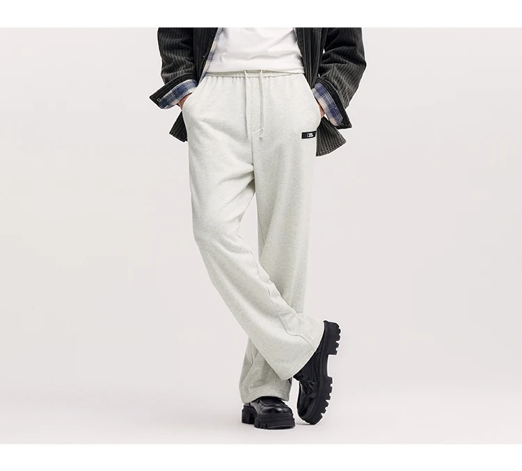 Semir Casual Trousers Men 2025 New Spring Straight Tube Trousers Unisex Couple's Outfits Versatile Fashionable Long Trousers