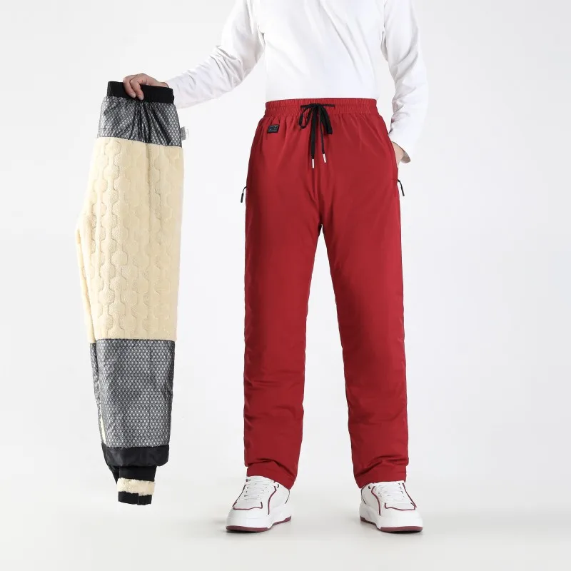 New USB 15 Zone Intelligent Heating Pants Winter Outdoor Cold Resistance Warmth Retention Thickened Cycling (No Power Bank)