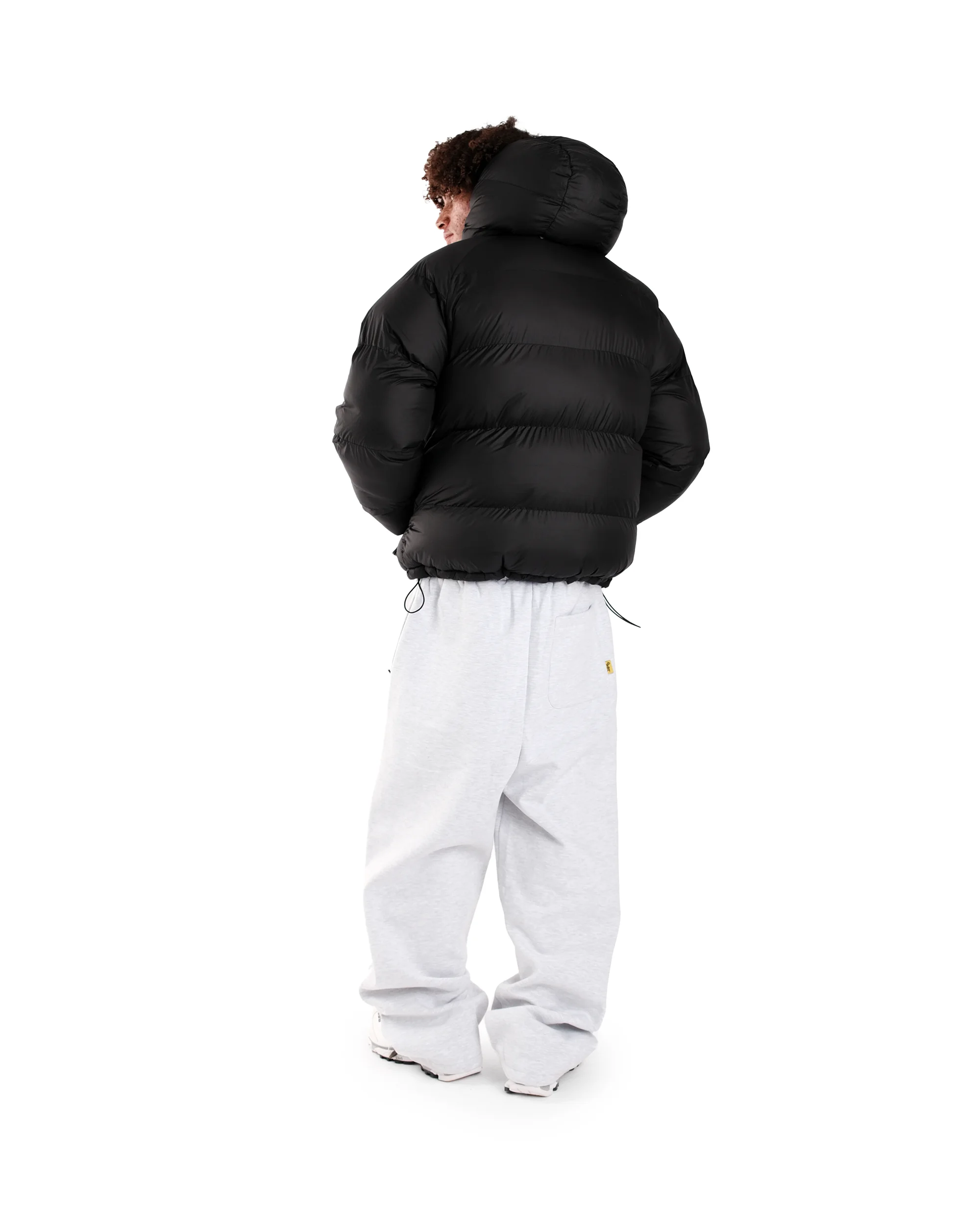 Y2K Protect Down Jacket Retro Reversible Hooded Couples Coat American High Street Hip Hop Streetwear Unisex Casual Puffer Jacket
