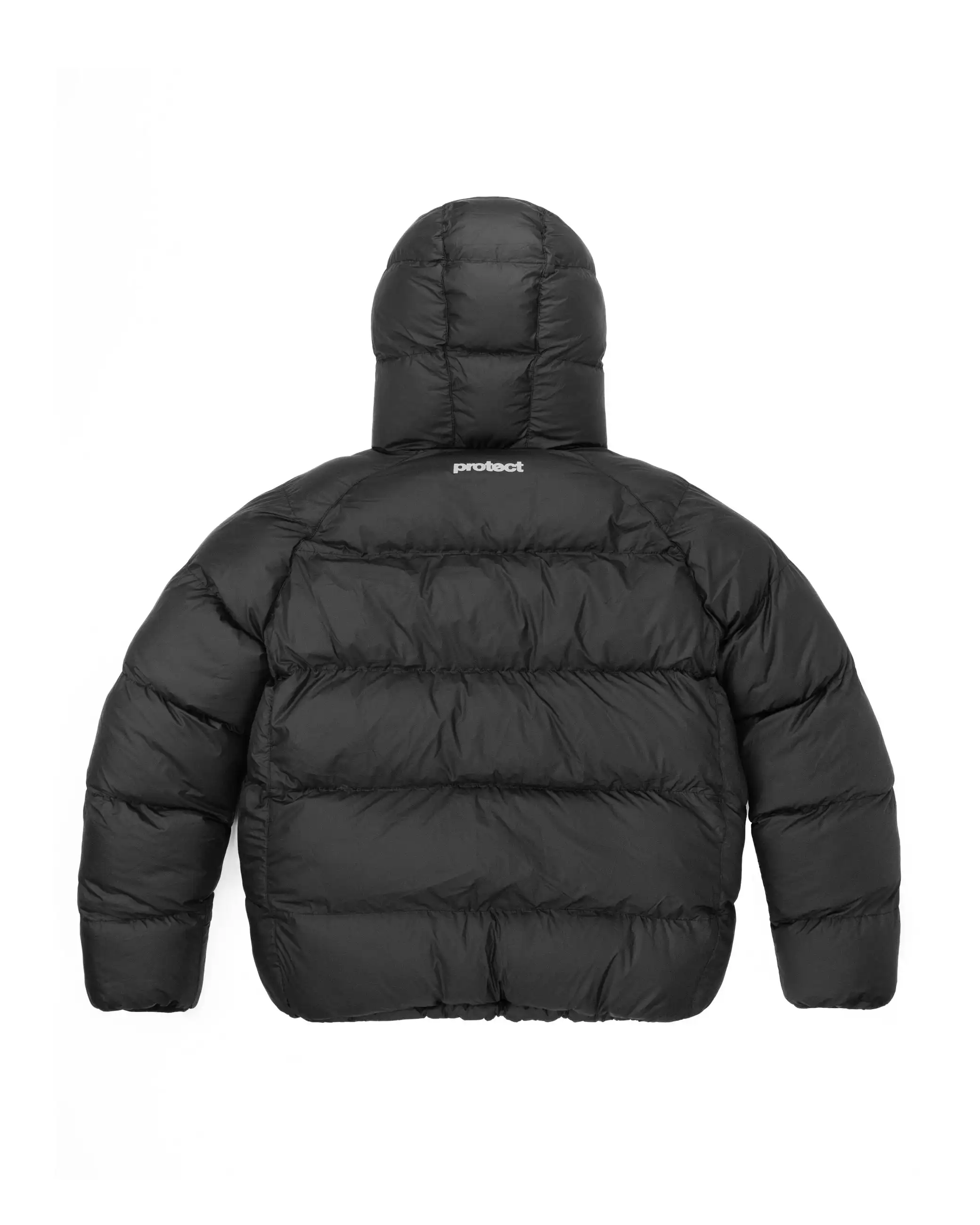 Y2K Protect Down Jacket Retro Reversible Hooded Couples Coat American High Street Hip Hop Streetwear Unisex Casual Puffer Jacket
