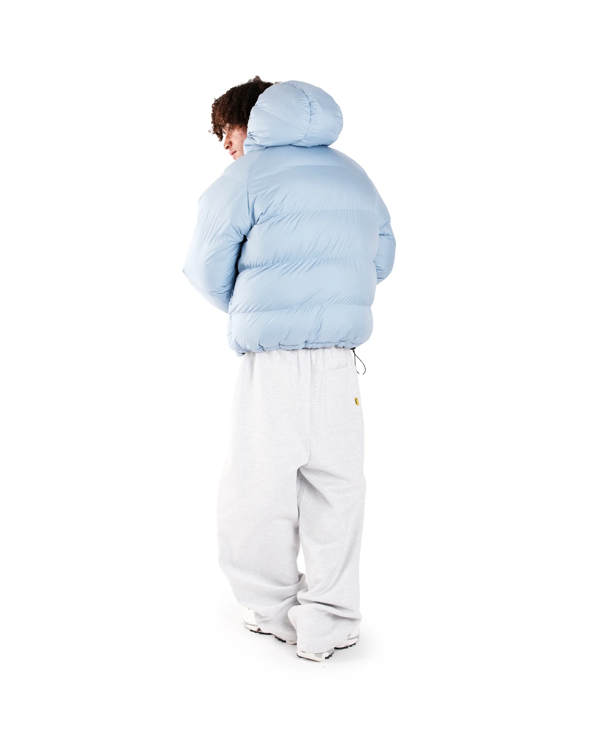 Y2K Protect Down Jacket Retro Reversible Hooded Couples Coat American High Street Hip Hop Streetwear Unisex Casual Puffer Jacket