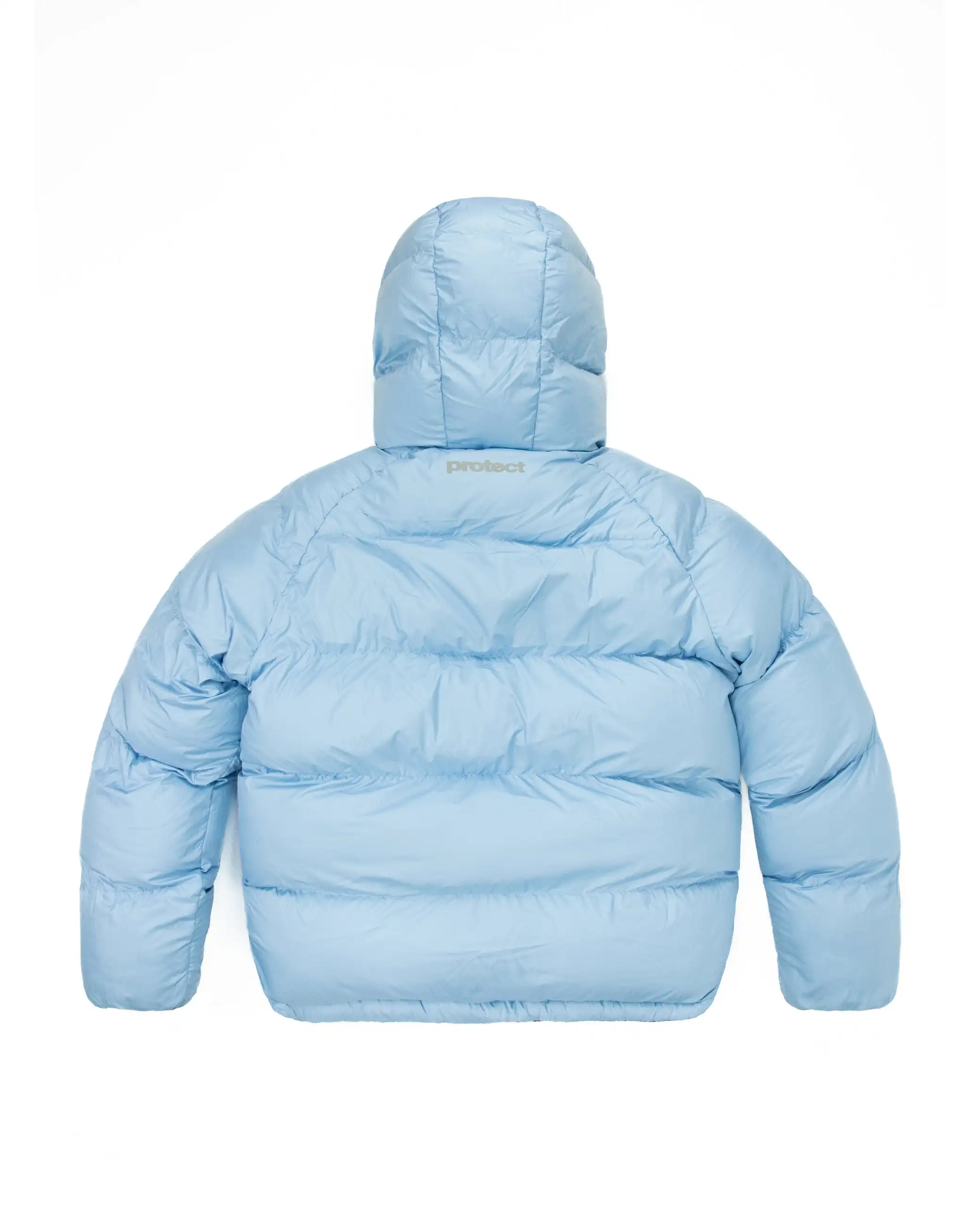Y2K Protect Down Jacket Retro Reversible Hooded Couples Coat American High Street Hip Hop Streetwear Unisex Casual Puffer Jacket