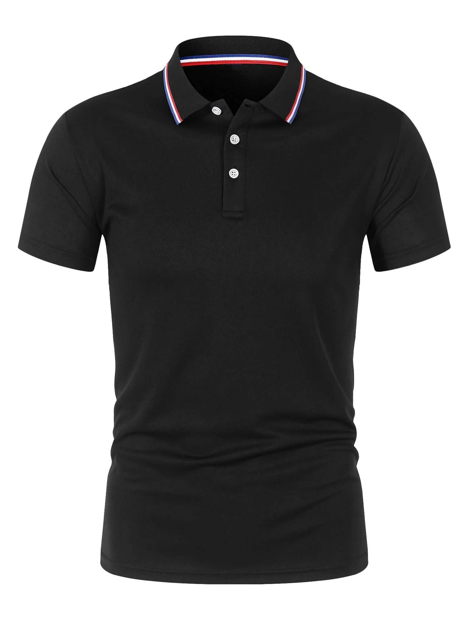 2025 Summer Hot: Men's Silk-like Lapel Polo Shirts 9-Piece Set - Breathable, Comfortable & Versatile
