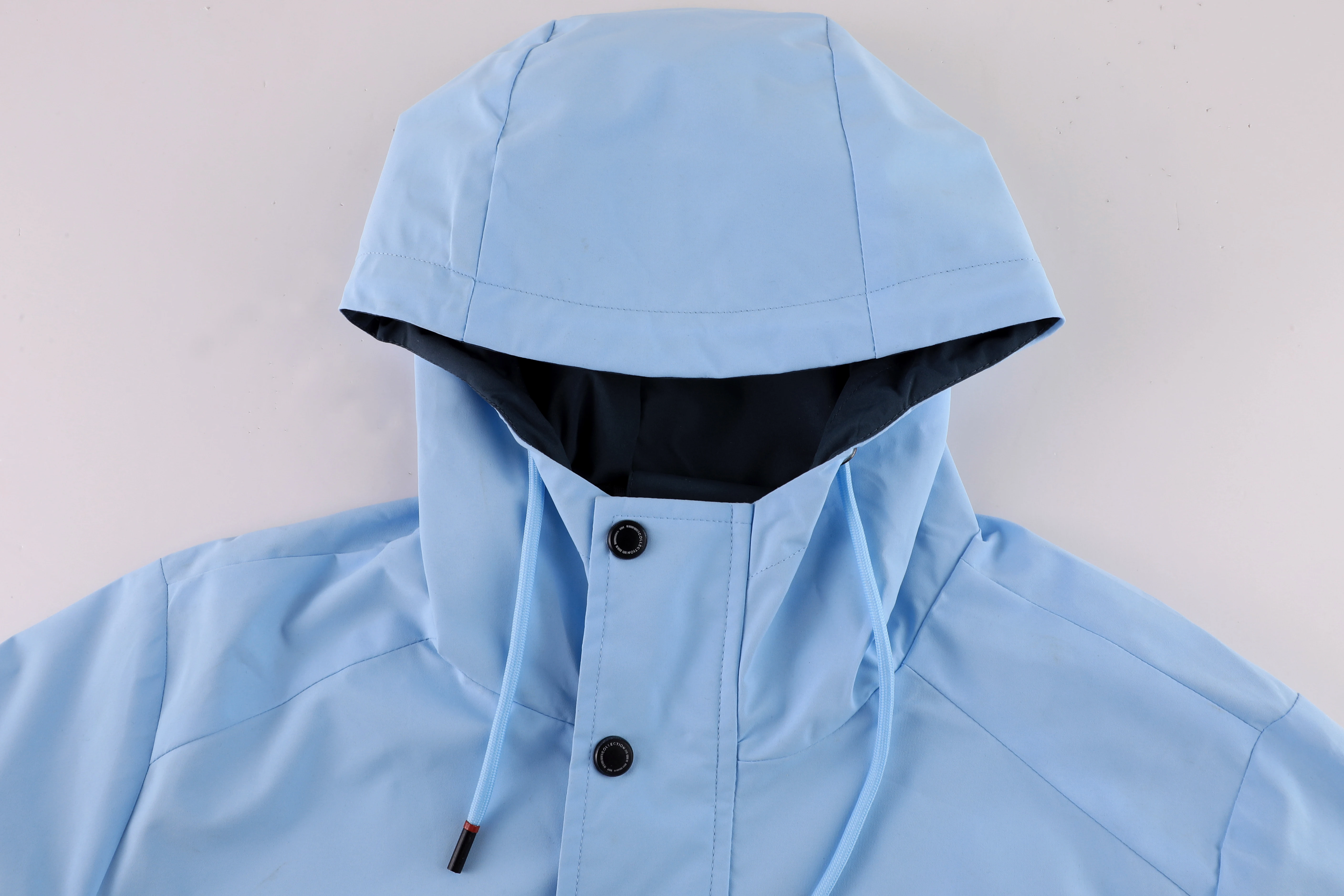 Oversized Color-Block Tactical Jacket - Waterproof, Brand Logo Multi-Pocket, Heavy-Duty for Outdoor Exploration & Daily Fashion