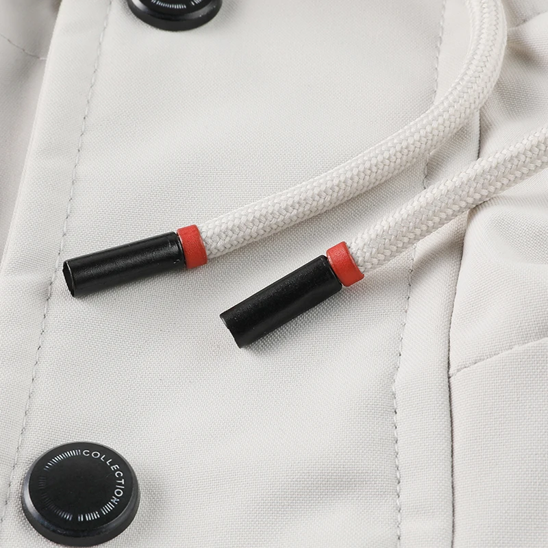 Oversized Color-Block Tactical Jacket - Waterproof, Brand Logo Multi-Pocket, Heavy-Duty for Outdoor Exploration & Daily Fashion