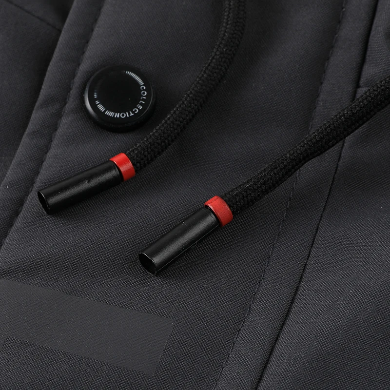 Oversized Color-Block Tactical Jacket - Waterproof, Brand Logo Multi-Pocket, Heavy-Duty for Outdoor Exploration & Daily Fashion